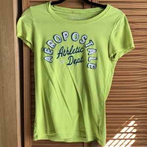 Girls lime green shirt